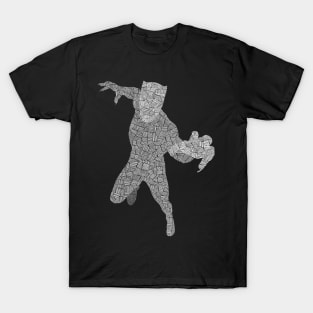 Black Panther - white T-Shirt